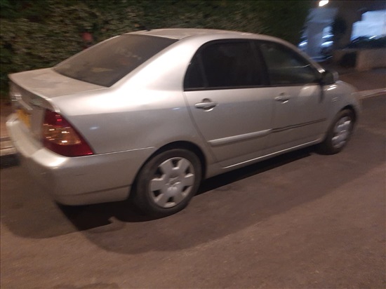 תמונה 4 ,טויוטה קורולה יד 5 2006 145000 ק"מ