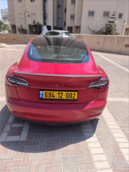 תמונה 2 ,טסלה מודל 3 יד 1 2021 47500 ק"מ