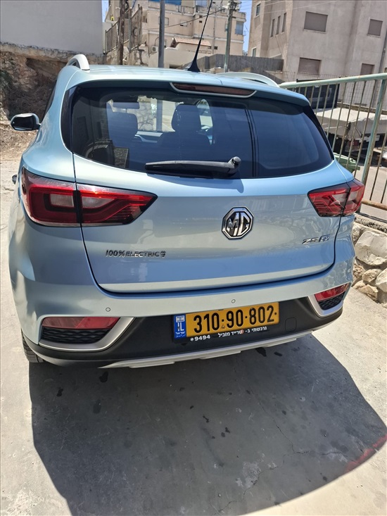 תמונה 2 ,אם ג`י MG ZS יד 1 2021 54000 ק"מ