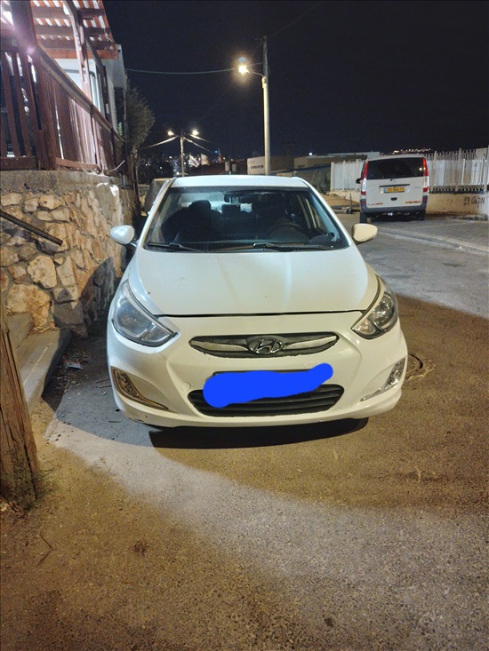 תמונה 4 ,יונדאי i25 יד 3 2016 182000 ק"מ