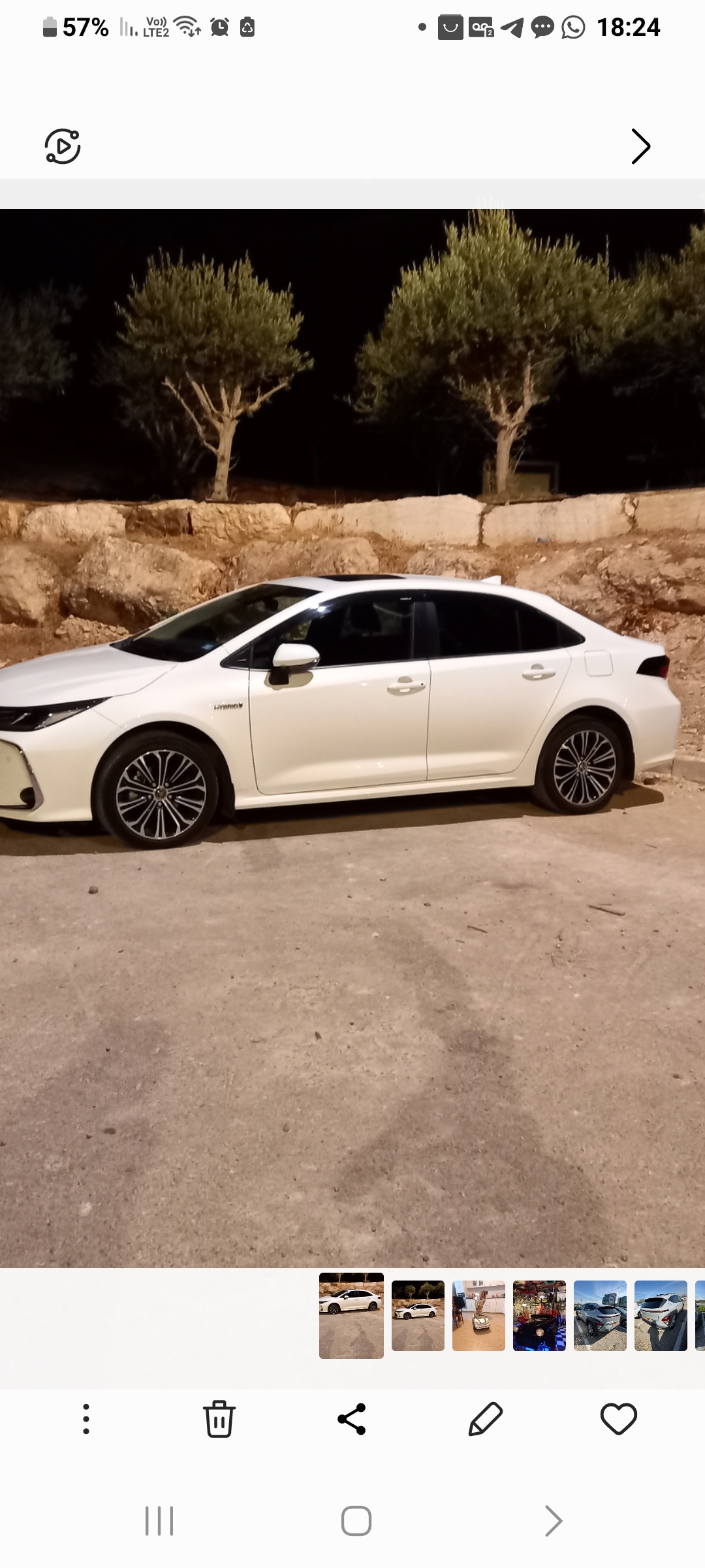 תמונה 1, טויוטה קורולה יד 1 2019 | 35000 קמ