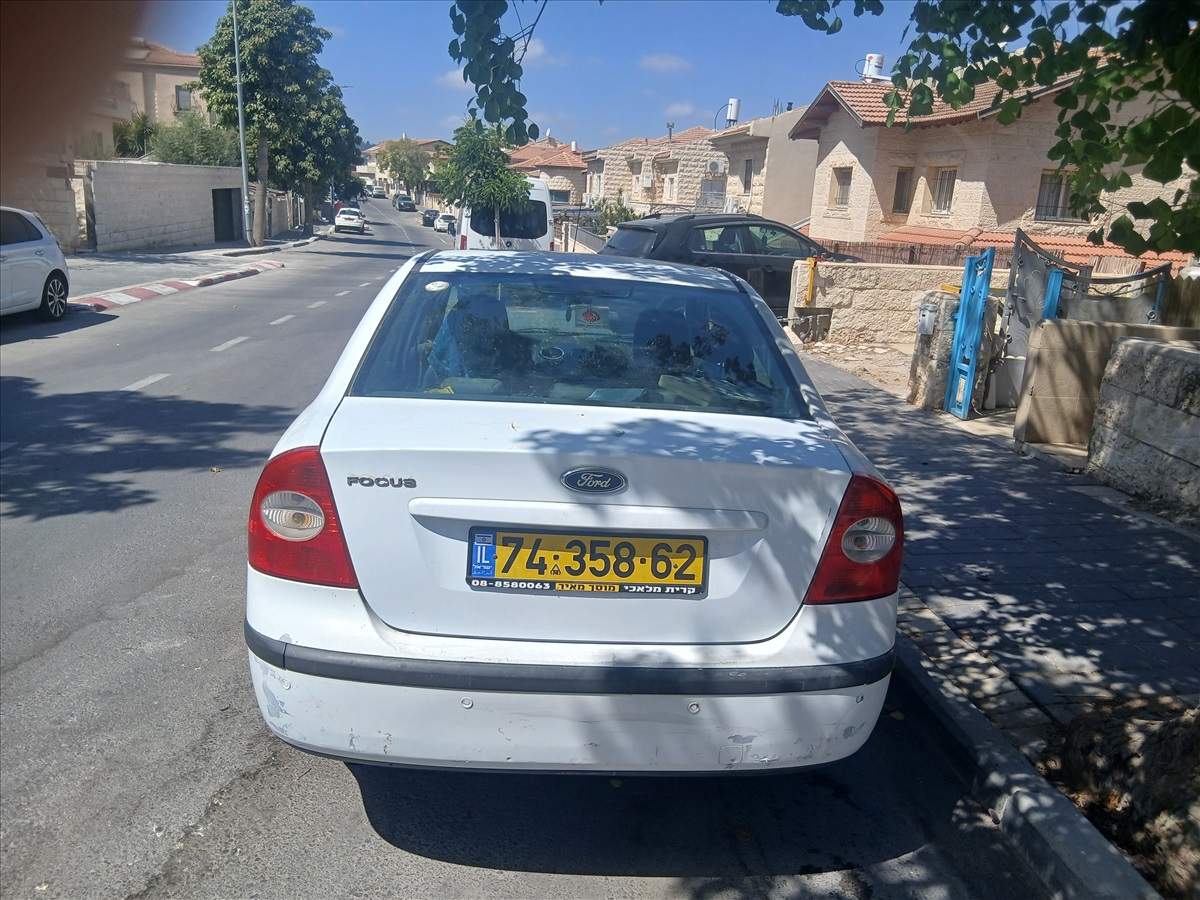 תמונה 1, פורד פוקוס יד 3 2007 | 330000 קמ