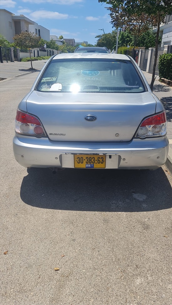 תמונה 1, סובארו אימפרזה ניו אייג` יד 2 2008 | 207000 קמ