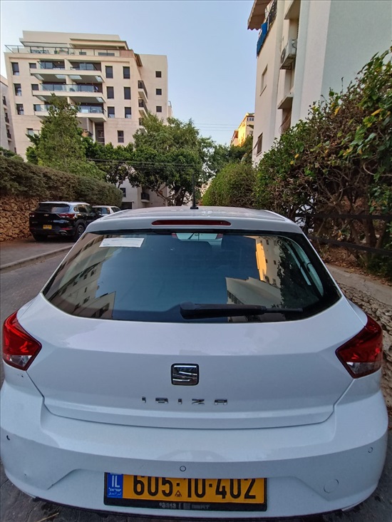 תמונה 4 ,סיאט איביזה יד 1 2021 12000 ק"מ