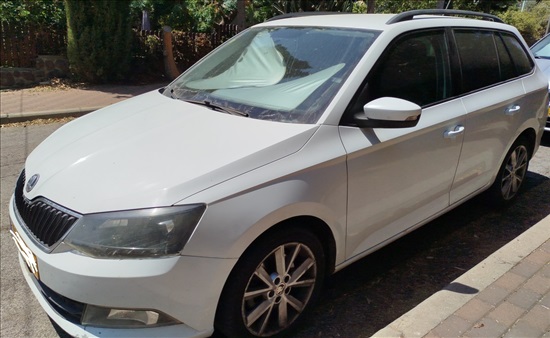 תמונה 2 ,סקודה פאביה יד 3 2015 267000 ק"מ