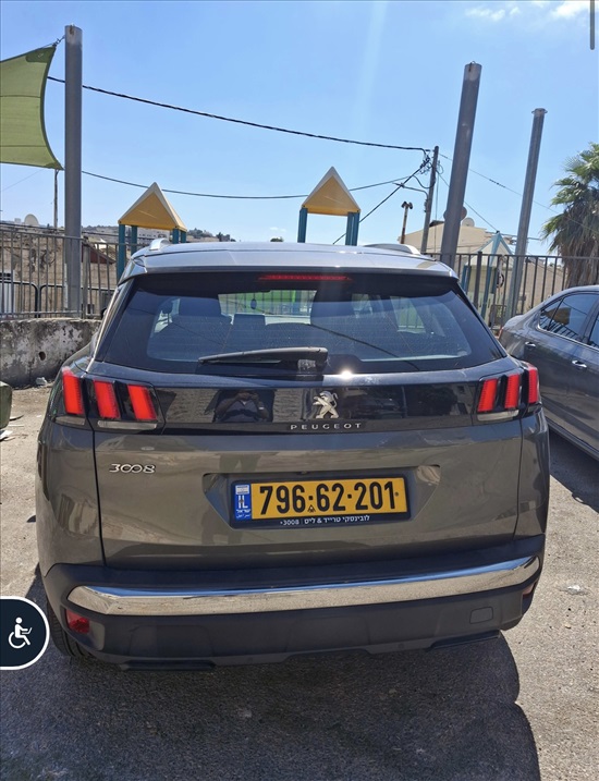 תמונה 6 ,פיג'ו
 3008 יד 2 2020 52000 ק"מ