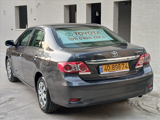 תמונה 2 ,טויוטה קורולה יד 2 2011 190000 ק"מ