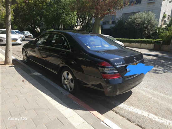 תמונה 2 ,מרצדס 500 יד 2 2009 187000 ק"מ