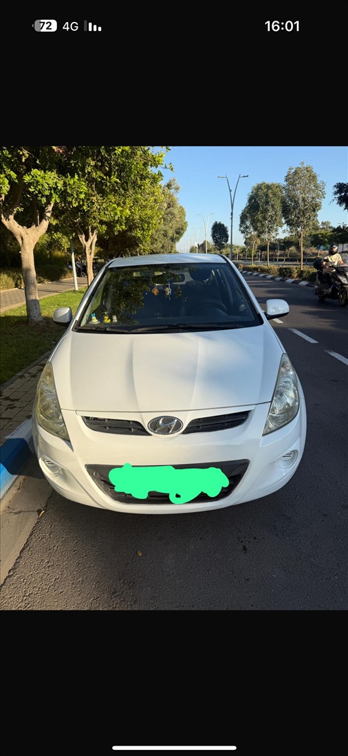 תמונה 2 ,יונדאי i20 יד 4 2010 187000 ק"מ