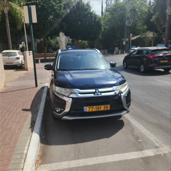 תמונה 1 ,מיצובישי אאוטלנדר יד 2 2016 104000 ק"מ