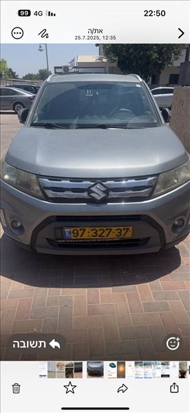 סוזוקי ויטרה 2016 יד 2 <br>      
