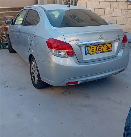 תמונה 2 ,מיצובישי אטראז` יד 3 2015 330003 ק"מ