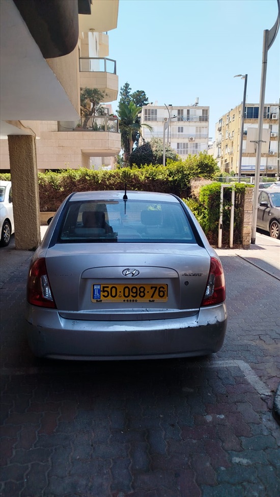 תמונה 2 ,יונדאי אקסנט יד 2 2011 27000 ק"מ