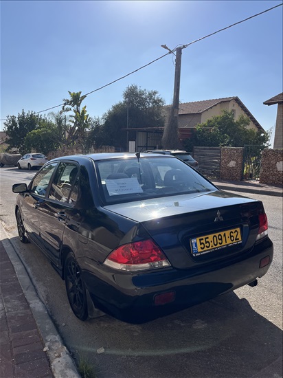 תמונה 4 ,מיצובישי לנסר יד 5 2007 230000 ק"מ