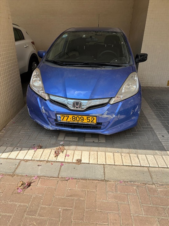 תמונה 1 ,הונדה ג'אז הייבריד
 יד 2 2013 380000 ק"מ