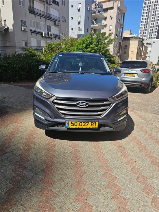 תמונה 1 ,יונדאי טוסון יד 3 2017 72500 ק"מ