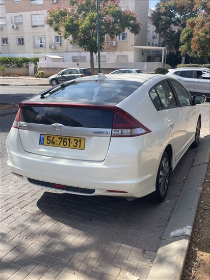 תמונה 1 ,הונדה אינסייט יד 2 2014 250000 ק"מ