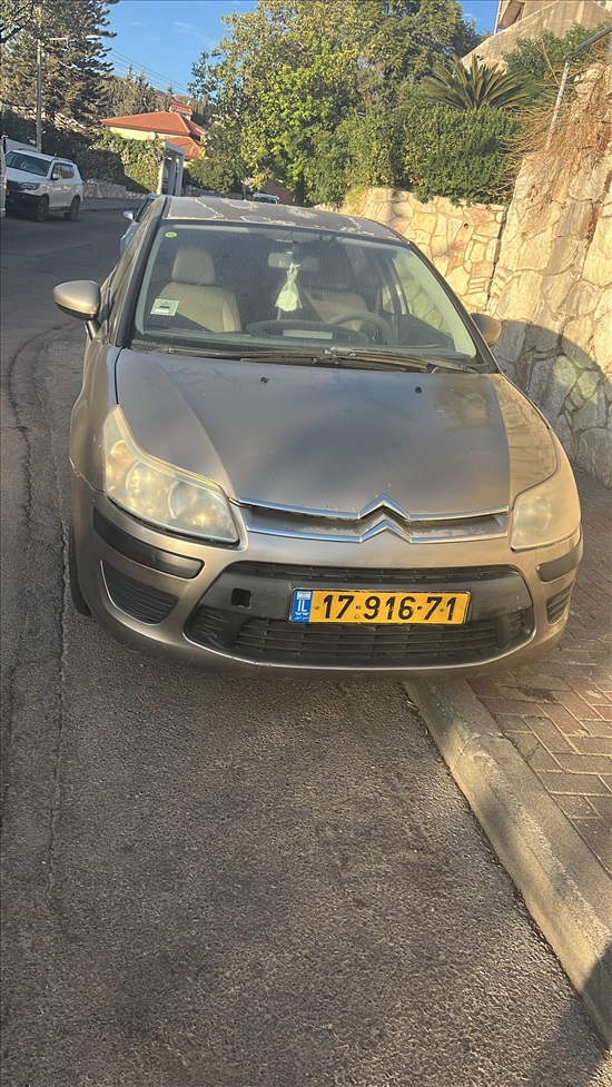 תמונה 1 ,סיטרואן C4 יד 3 2009 138 ק"מ