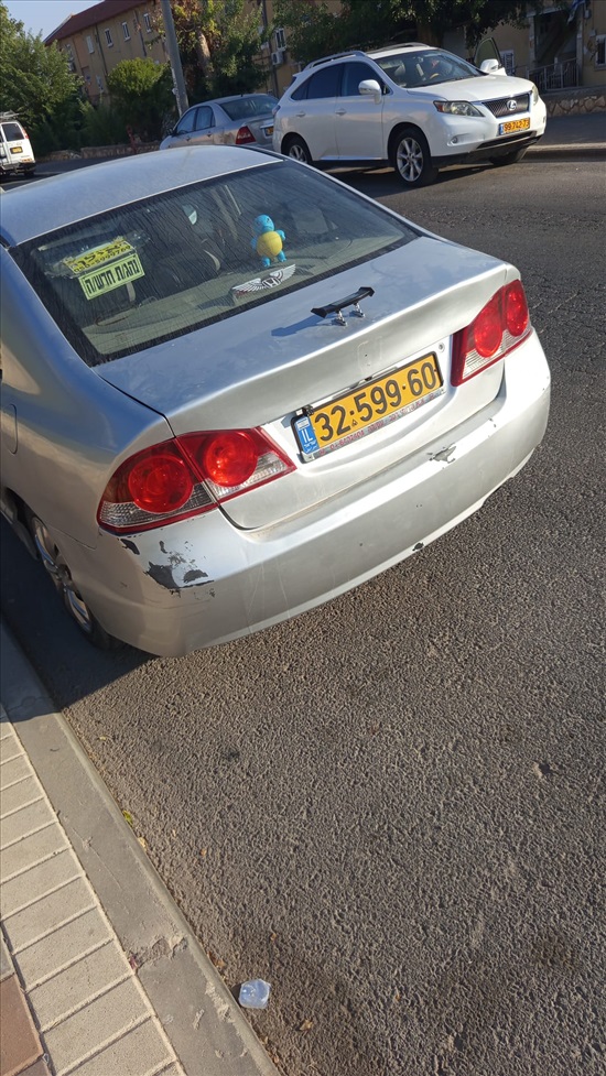 תמונה 7 ,הונדה סיוויק 5D יד 4 2006 438000 ק"מ