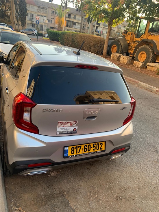 תמונה 3 ,קיה פיקנטו יד 1 2022 62000 ק"מ