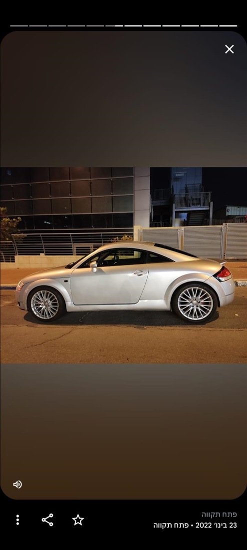 תמונה 4 ,אאודי TT יד 10 2000 240000 ק"מ