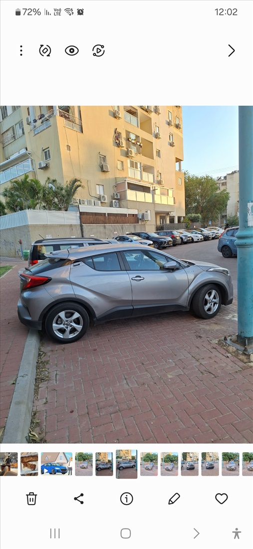 תמונה 1 ,טויוטה C-HR יד 2 2018 103000 ק"מ