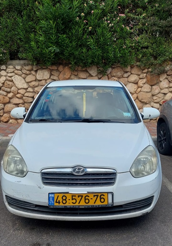 תמונה 3 ,יונדאי אקסנט יד 4 2011 157300 ק"מ