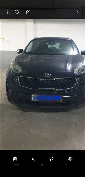 קיה ספורטאז` 2016 יד  3 
