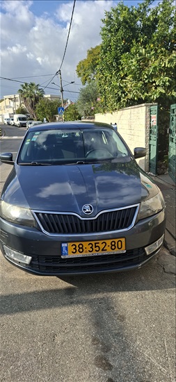 תמונה 1 ,סקודה ראפיד יד 2 2017 164530 ק"מ