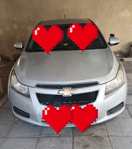 תמונה 1 ,שברולט קרוז יד 3 2011 182500 ק"מ