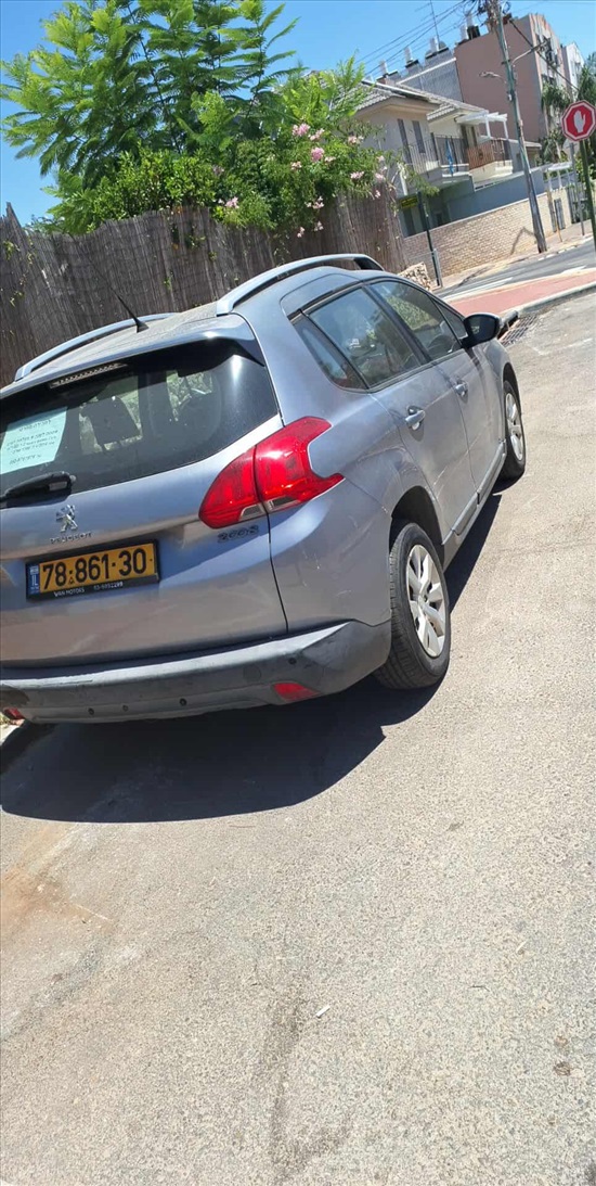 תמונה 2 ,פיג'ו
 2008 יד 3 2014 160000 ק"מ