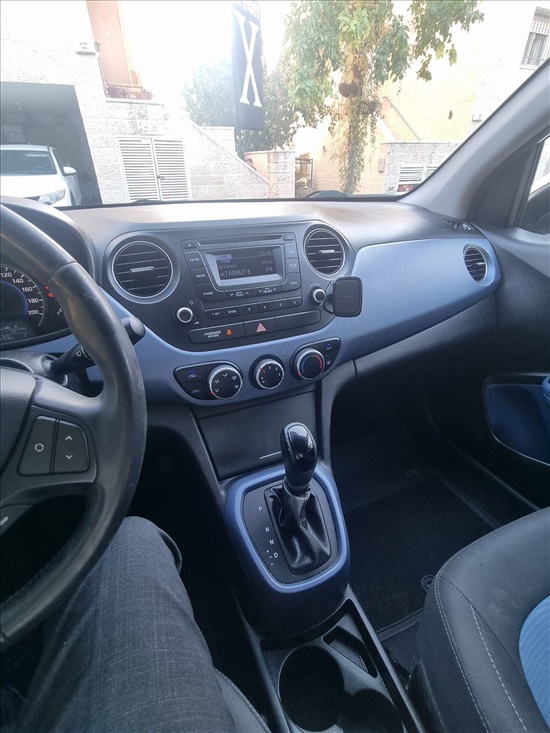 תמונה 6 ,יונדאי i10 יד 2 2015 100500 ק"מ