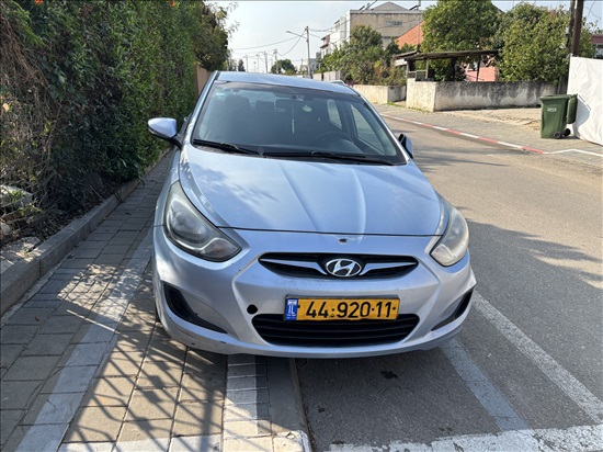 תמונה 2 ,יונדאי i25 יד 3 2013 223000 ק"מ