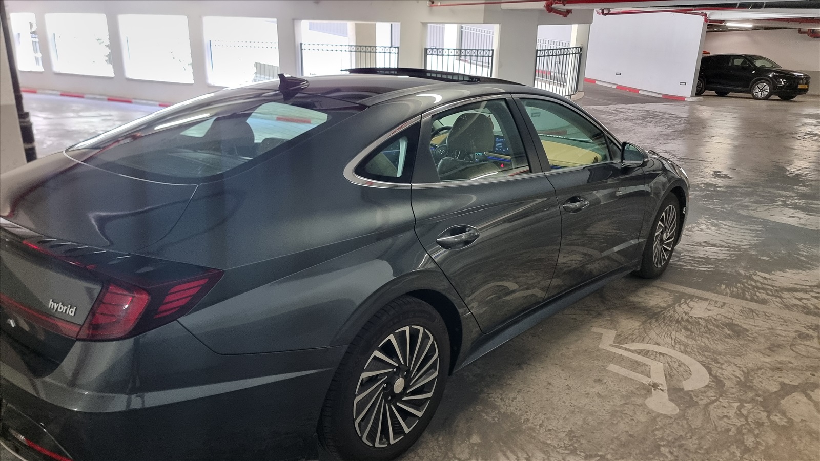 תמונה 3, יונדאי סונטה הייבריד יד 2 2021 | 95000 קמ