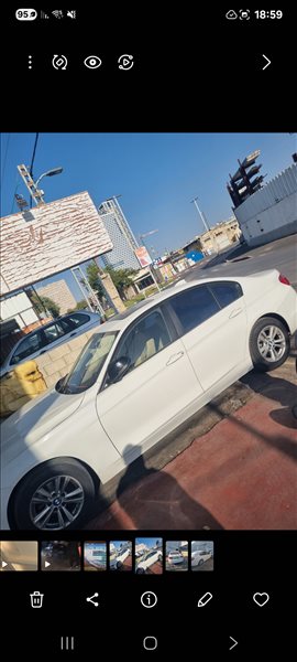 ב.מ.וו סדרה 3 2016 יד 5 <br>      