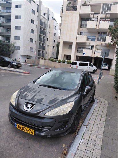 תמונה 1 ,פיג'ו
 308CC יד 4 2011 117000 ק"מ