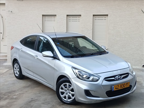 תמונה 1 ,יונדאי i25 יד 3 2013 148000 ק"מ