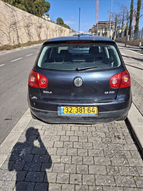 תמונה 1 ,פולקסווגן גולף יד 3 2008 225000 ק"מ