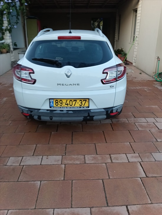 תמונה 1 ,רנו מגאן החדשה יד 2 2016 82000 ק"מ