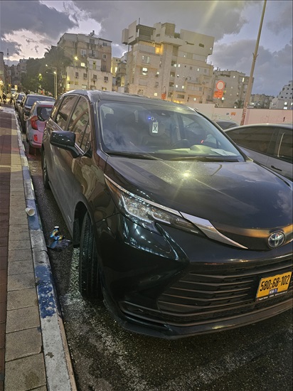 תמונה 1 ,טויוטה סיינה יד 1 2021 196000 ק"מ