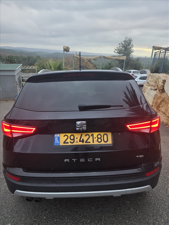 תמונה 5 ,סיאט אטקה יד 1 2017 98601 ק"מ