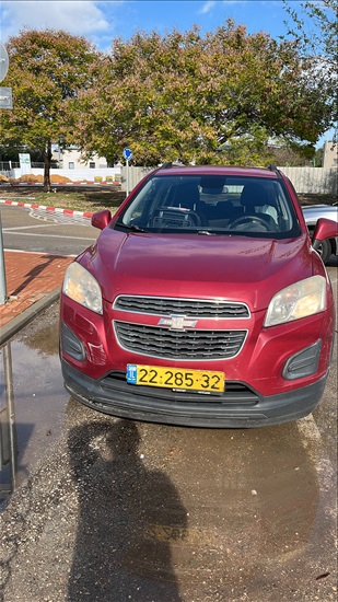 תמונה 1 ,שברולט טראקס יד 3 2014 195000 ק"מ