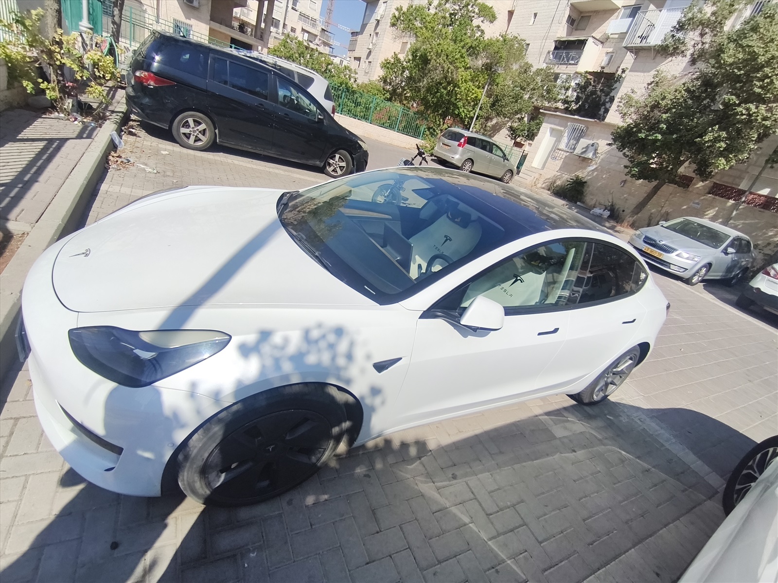תמונה 4, טסלה מודל 3 יד 1 2021 | 95000 קמ