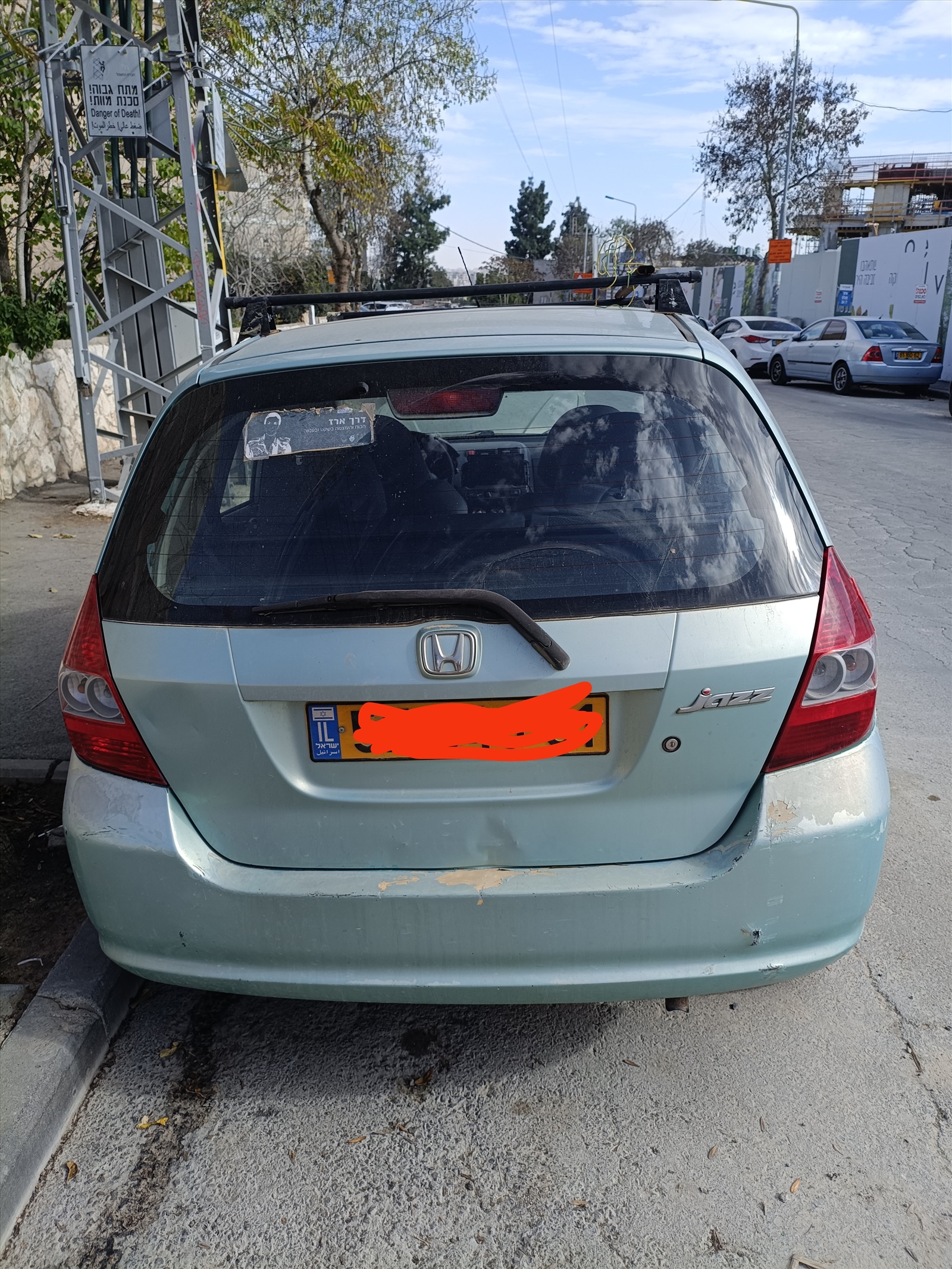 תמונה 3, הונדה ג`אז יד 4 2003 | 341000 קמ