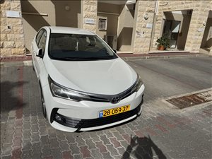טויוטה קורולה RunX 2016 יד 1 <br>      