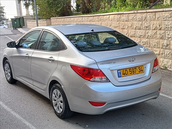 תמונה 4 ,יונדאי i25 יד 3 2015 184000 ק"מ