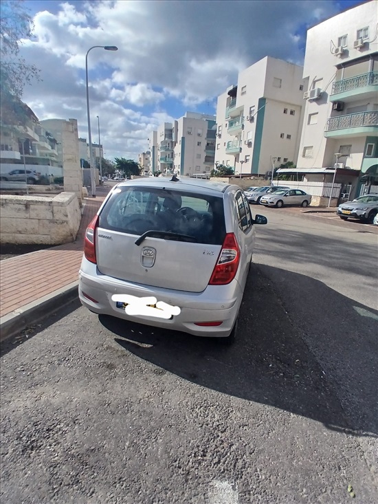 תמונה 5 ,יונדאי i10 יד 3 2012 107000 ק"מ