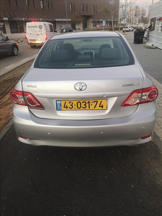 תמונה 7 ,טויוטה קורולה יד 4 2011 233000 ק"מ