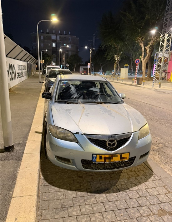 תמונה 1 ,מאזדה 3 יד 4 2007 209000 ק"מ