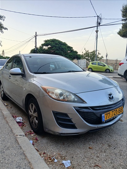 תמונה 1 ,מאזדה 3 יד 4 2010 260000 ק"מ